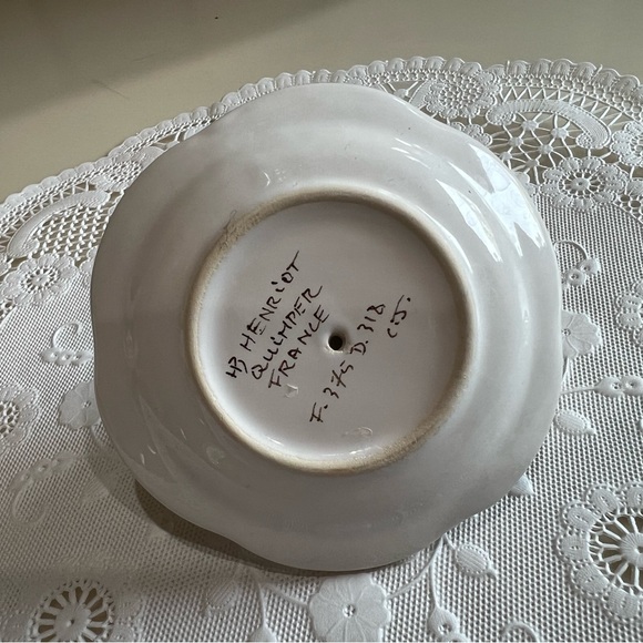 Pierre Deux 🇫🇷 Henriot Quimper Chicken Egg Coddler - Picture 7 of 8